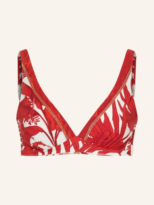 Zdjęcie produktu Maryan Mehlhorn Top Bikini Z Ramiączkami Palmaria rot