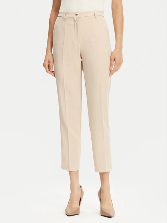 Zdjęcie produktu Maryley Chinosy 25EB571 / 21BE Beżowy Regular Fit