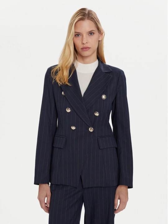 Zdjęcie produktu Maryley Marynarka 25IB139 / M17 Granatowy Regular Fit