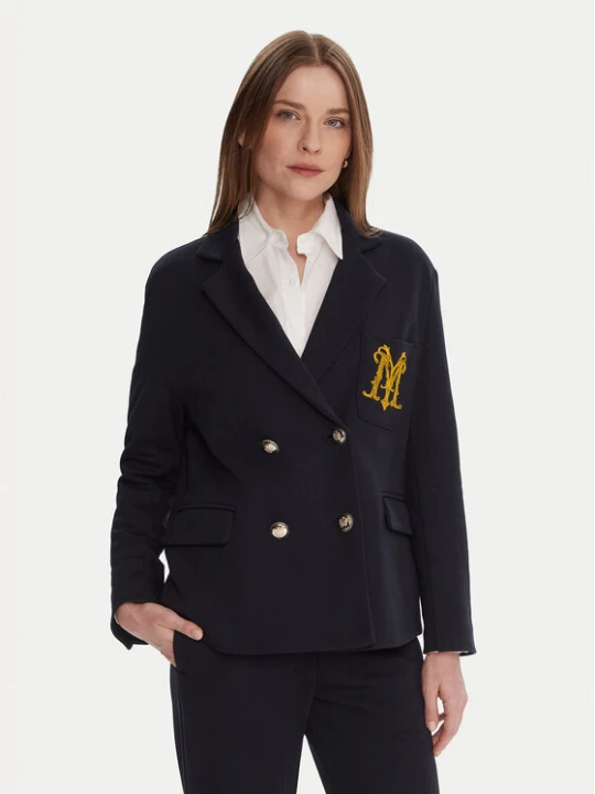 Zdjęcie produktu Maryley Marynarka 25IB288/M02/07BL Granatowy Regular Fit