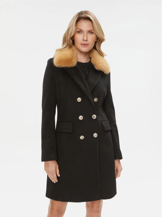 Zdjęcie produktu Maryley Płaszcz przejściowy 23IB115 / 01NE Czarny Regular Fit