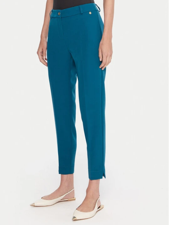 Zdjęcie produktu Maryley Spodnie materiałowe 25IB52Z / M17 / 43LK Turkusowy Regular Fit