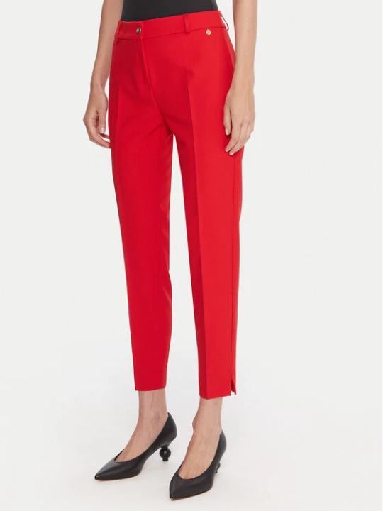 Zdjęcie produktu Maryley Spodnie materiałowe 25IB52Z/M17/43MA Czerwony Regular Fit