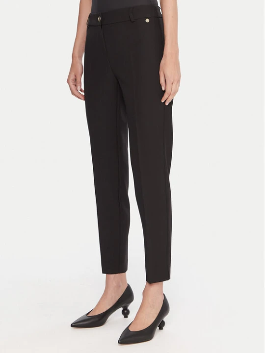 Zdjęcie produktu Maryley Spodnie materiałowe 25IB52Z / M17 / 43NE Czarny Regular Fit