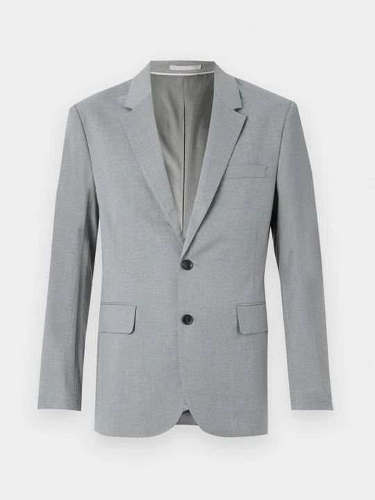 Zdjęcie produktu Marynarka Abercrombie & Fitch jasnoszary