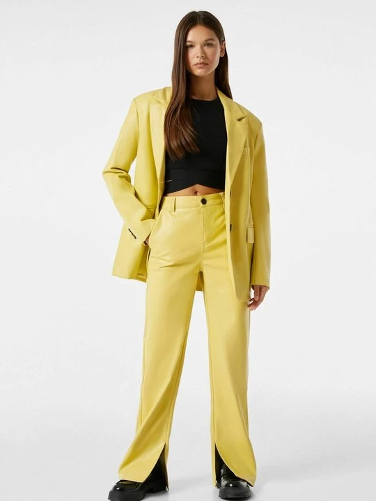Zdjęcie produktu Marynarka Bershka żółty