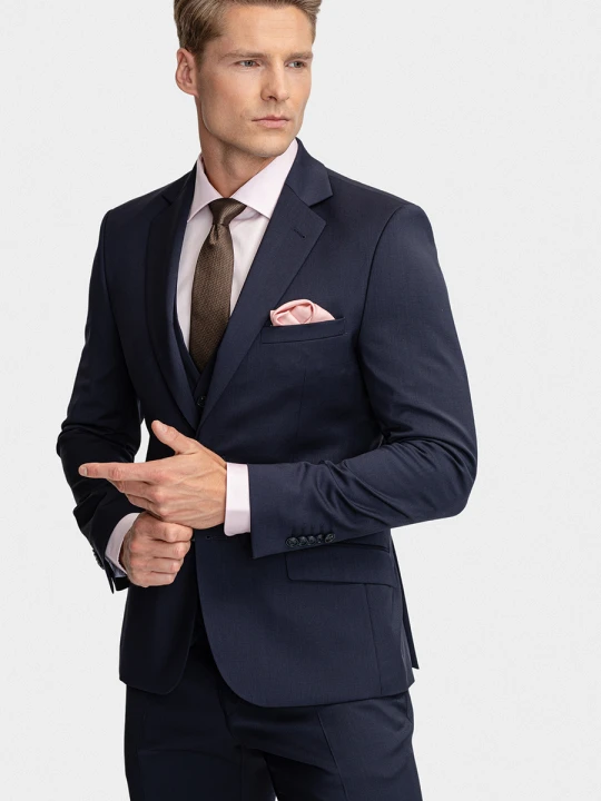 Zdjęcie produktu Marynarka BRUNO 02051A75GSA Giacomo Conti granatowy