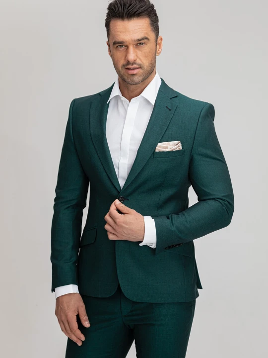 Zdjęcie produktu Marynarka BRUNO 03018A60GSA Giacomo Conti zielony