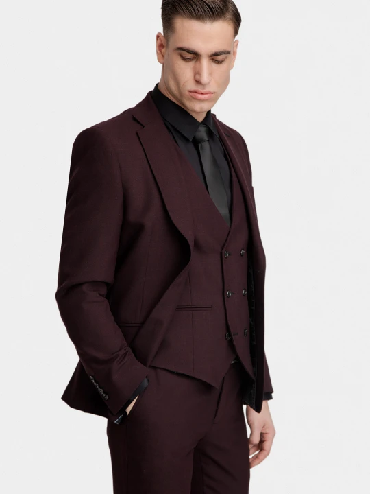 Zdjęcie produktu Marynarka BRUNO 04023B55GSA Giacomo Conti bordowy