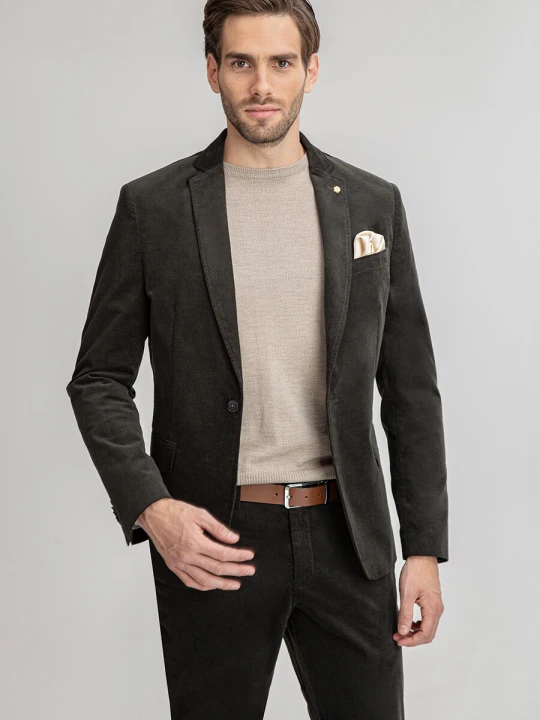 Zdjęcie produktu Marynarka C OTTAVIANO 01002A61GSA Giacomo Conti zielony