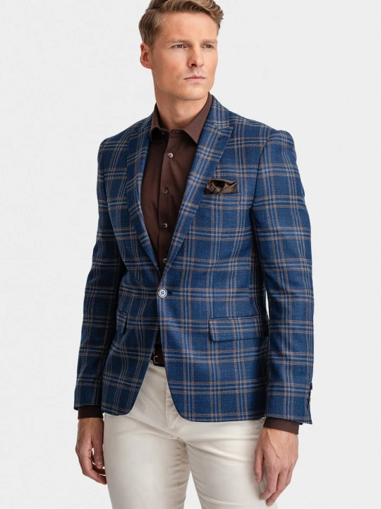 Zdjęcie produktu Marynarka C STEFANO 01041B75KSA Giacomo Conti granatowy