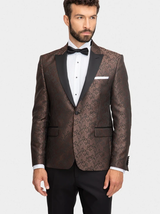 Zdjęcie produktu Marynarka CHARLES 05061D80DSA Giacomo Conti brazowy