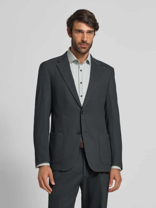 Zdjęcie produktu Marynarka do garnituru o kroju slim fit z dodatkiem wełny model ‘ARNDT’ Strellson Ciemnozielony