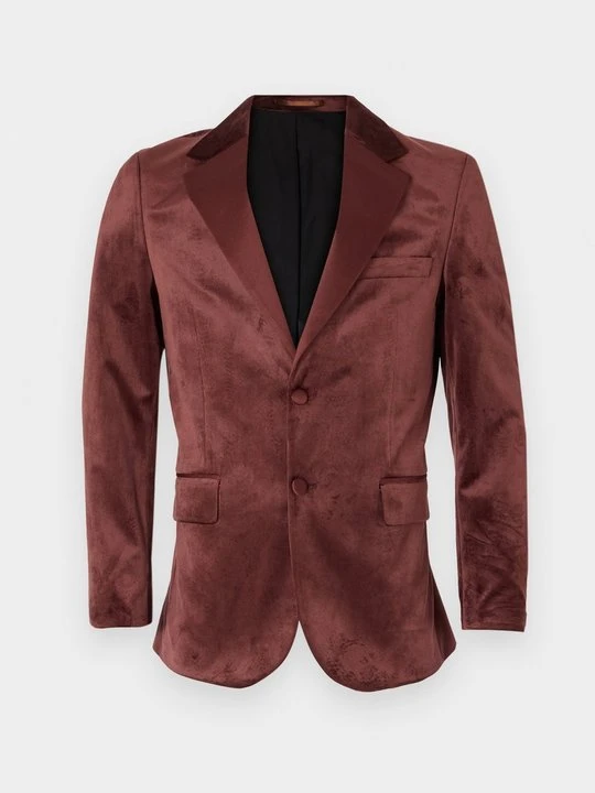 Zdjęcie produktu Marynarka garniturowa Jack&Jones ciemnobrązowy
