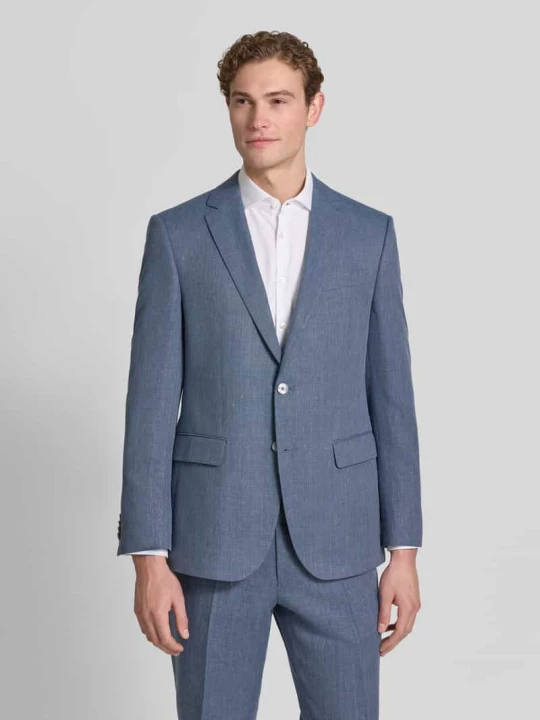 Zdjęcie produktu Marynarka garniturowa o kroju regular fit z mieszanka lnu model 'JASPER' Boss