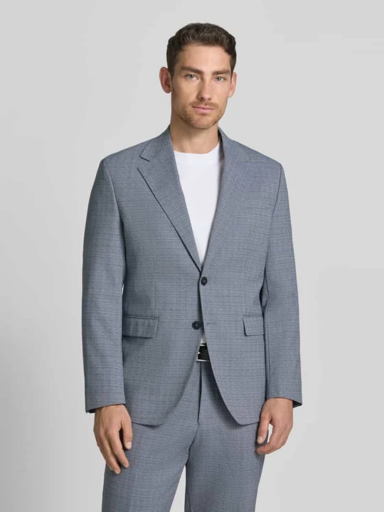 Zdjęcie produktu Marynarka garniturowa o kroju regular fit z mieszanka wełny model 'DUKE' Selected Jasnoniebieski