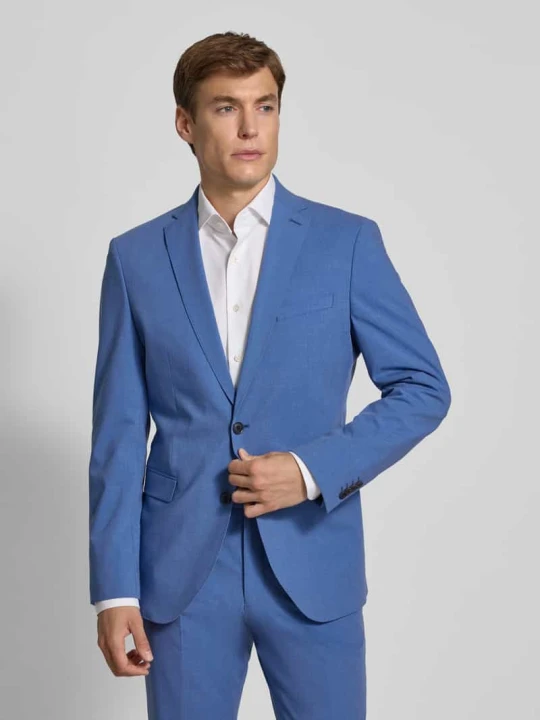 Zdjęcie produktu Marynarka garniturowa o kroju slim fit z dodatkiem wiskozy s.Oliver Niebieski