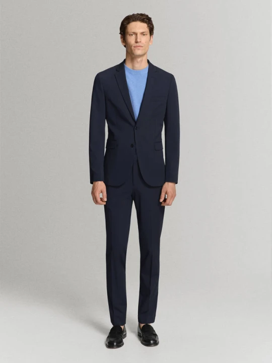 Zdjęcie produktu Marynarka garniturowa París super slim fit ciemnogranatowy - Mężczyzna - MANGO MAN
