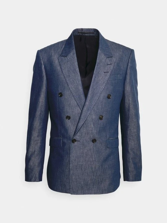 Zdjęcie produktu Marynarka garniturowa Tiger Of Sweden niebieski denim