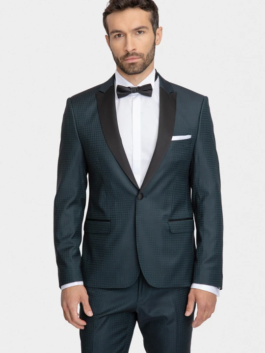 Zdjęcie produktu Marynarka HUBERT 04020D60DSA Giacomo Conti zielony