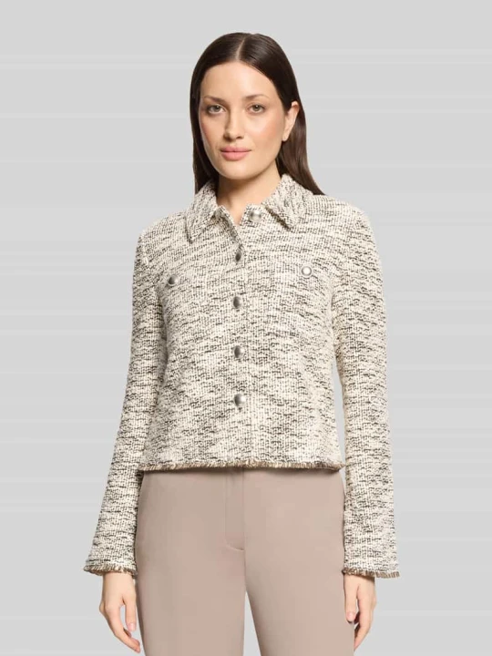 Zdjęcie produktu Marynarka krótka o kroju regular fit z mieszanki bawełny Betty Barclay Beżowy