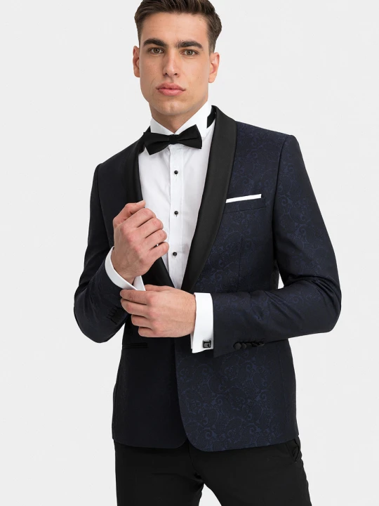 Zdjęcie produktu Marynarka LIAM 03040D75DSA Giacomo Conti granatowy