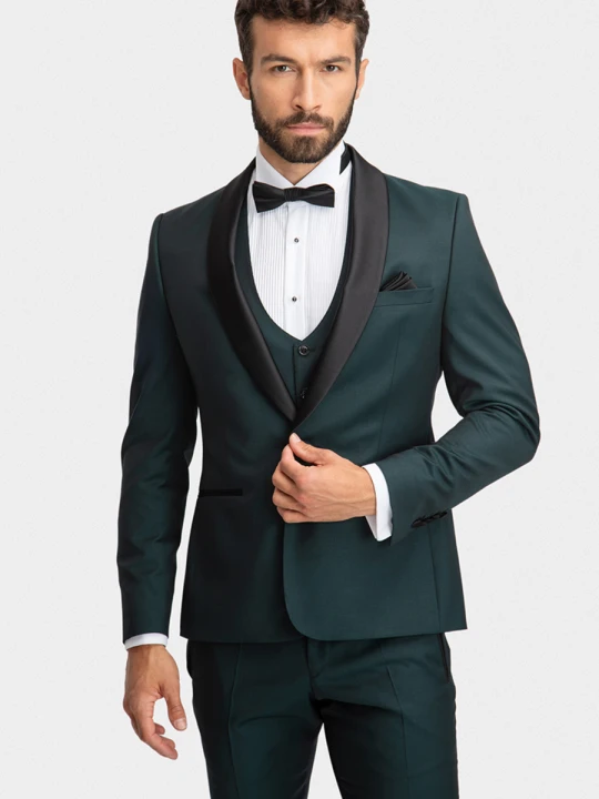 Zdjęcie produktu Marynarka LIVIO 03017B60GSB Giacomo Conti zielony