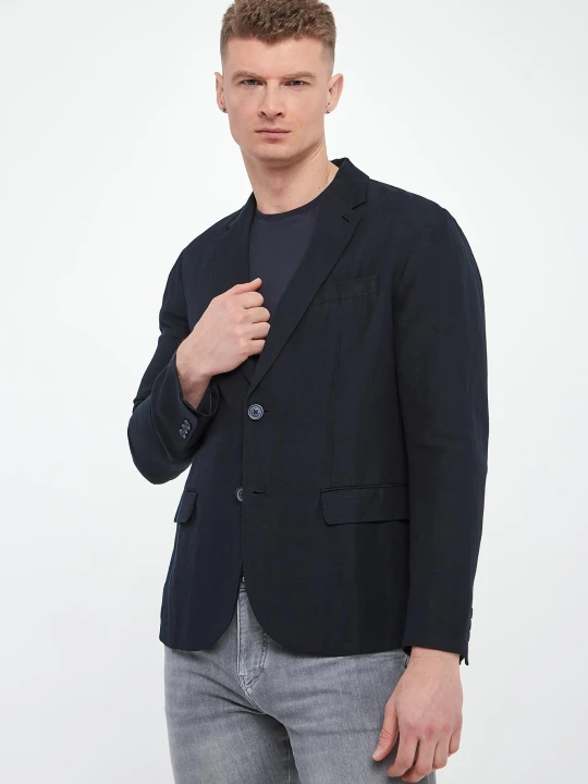Zdjęcie produktu Marynarka męska jednorzędowa lniana ARMANI EXCHANGE