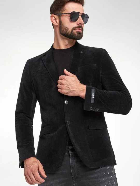 Zdjęcie produktu Marynarka męska sztruksowa KARL LAGERFELD