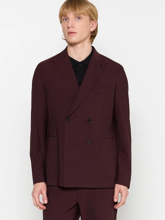 Zdjęcie produktu Marynarka Michael Kors bordowy