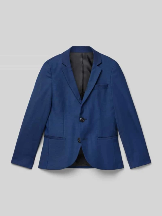 Zdjęcie produktu Smoking z kołnierzem z połami model ‘SOLARIS’ Jack&Jones Niebieski