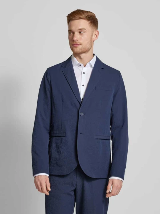 Zdjęcie produktu Marynarka na 2 guziki z wpuszczanymi kieszeniami Armani Exchange Granatowy