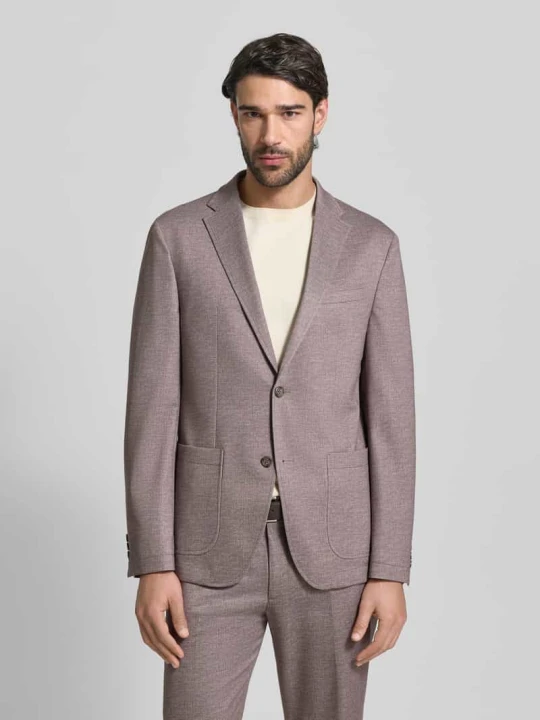 Zdjęcie produktu Marynarka w kroju regular fit z domieszką wiskozy model 'Manel' Pierre Cardin Średniobrązowy