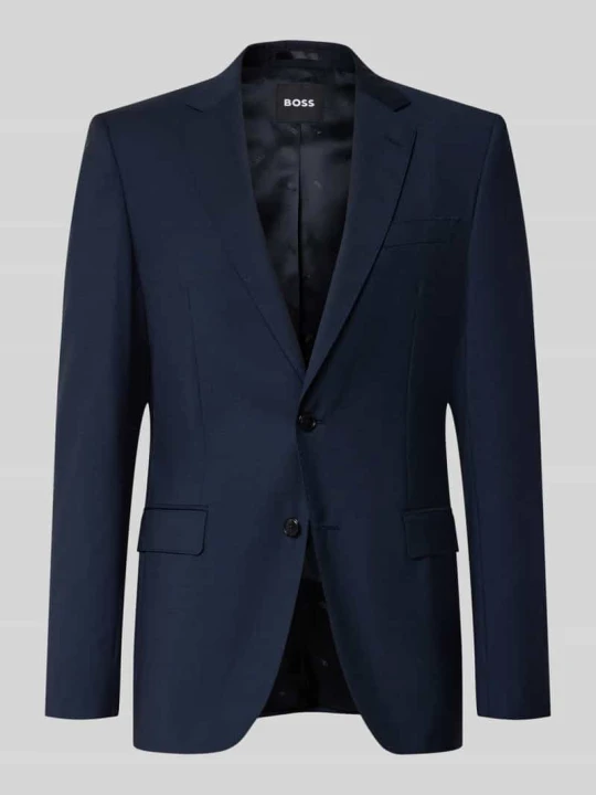 Zdjęcie produktu Marynarka o kroju slim fit z czystej żywej wełny 'H-Huge-S-251' Boss Granatowy