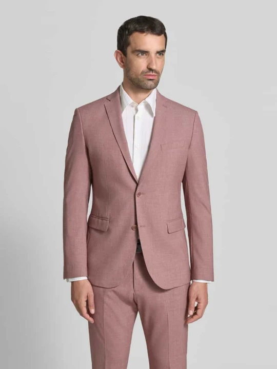 Zdjęcie produktu Marynarka o kroju slim fit z dodatkiem wełny s.Oliver Jasnoczerwony