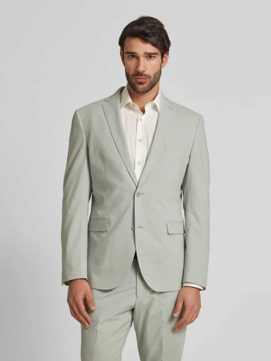 Zdjęcie produktu Marynarka o kroju slim fit z dodatkiem wiskozy s.Oliver Jasnozielony