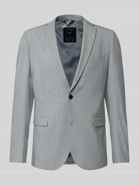 Zdjęcie produktu Marynarka o kroju slim fit z dodatkiem wiskozy s.Oliver Jasnoszary