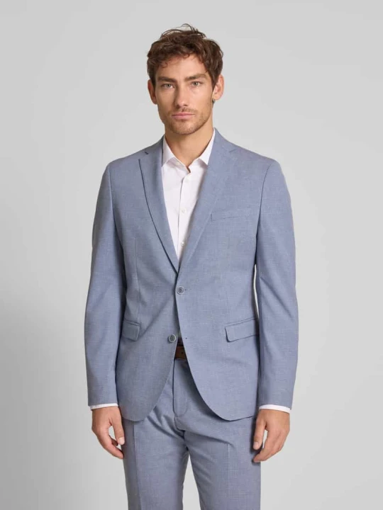 Zdjęcie produktu Marynarka o kroju slim fit z mieszanki wiskozy s.Oliver Jasnoniebieski