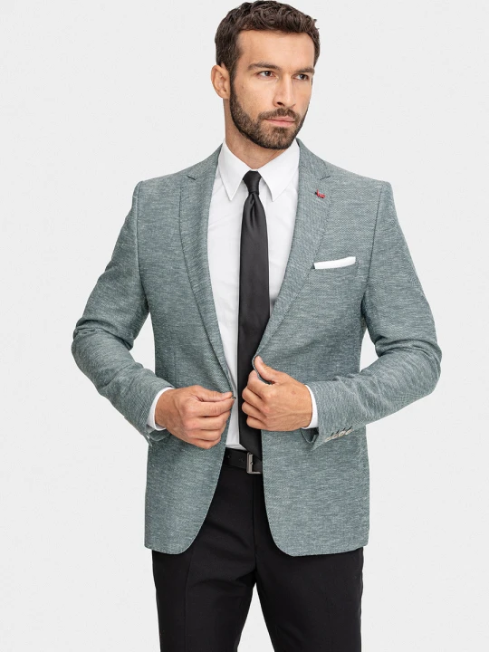 Zdjęcie produktu Marynarka OLIVER 01103C60LSA Giacomo Conti zielony