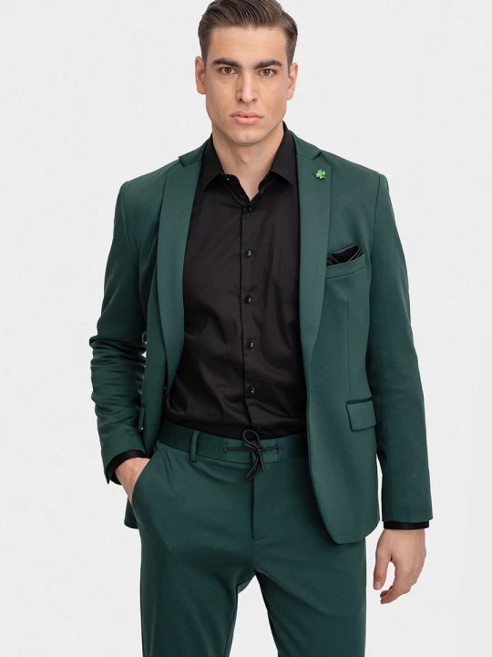Zdjęcie produktu Marynarka RAFFAELLO 05050B60GSA Giacomo Conti zielony