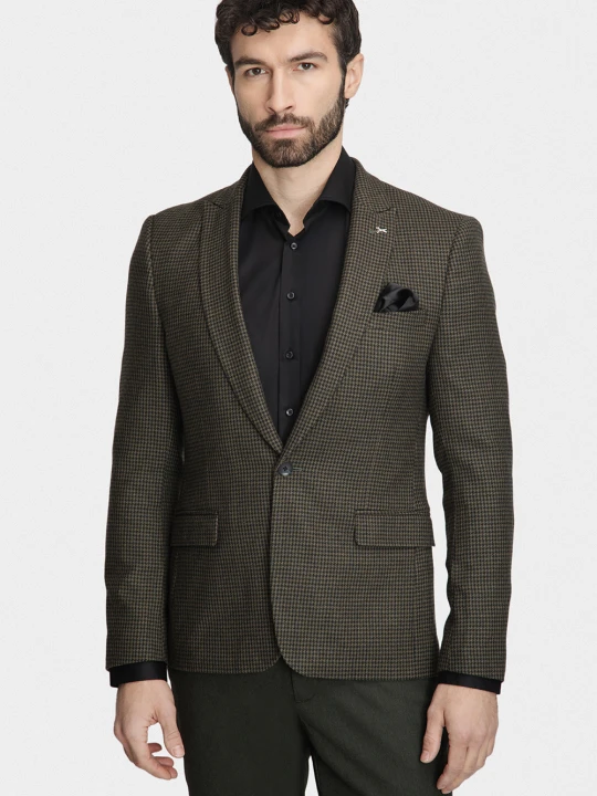 Zdjęcie produktu Marynarka STEFANO 01161A61TSA Giacomo Conti ciemnozielony