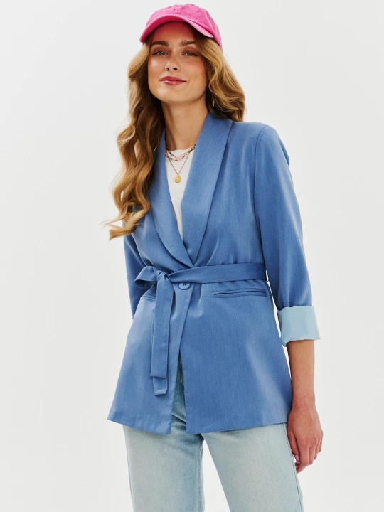 Zdjęcie produktu Marynarka taliowana Denim Moves XS