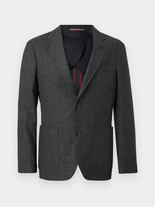 Zdjęcie produktu Marynarka Tommy Hilfiger ciemnoszary melanż