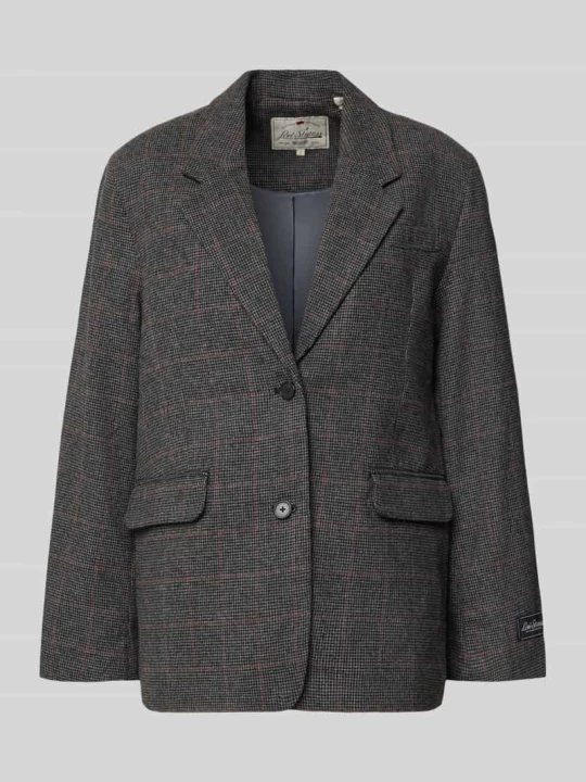 Zdjęcie produktu Marynarka typu kurzblazer o kroju relaxed fit z wełny Levi's Antracytowy