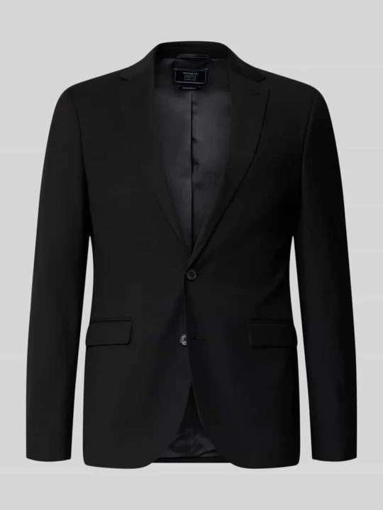 Zdjęcie produktu Marynarka o kroju super slim fit z dodatkiem wiskozy MCNEAL Czarny
