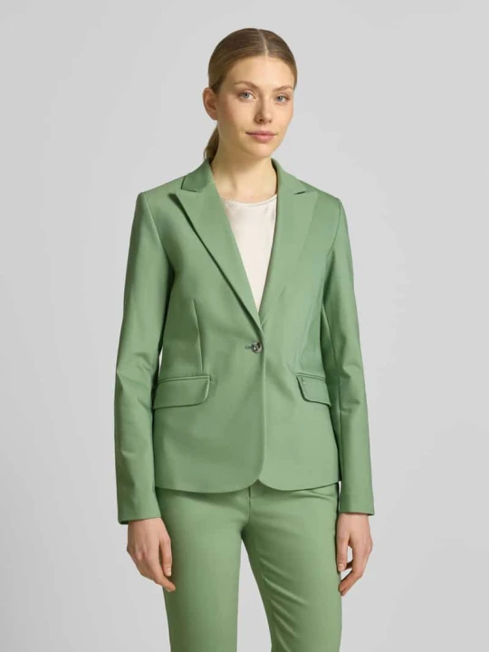 Zdjęcie produktu Marynarka w kroju regular fit z kieszeniami z patkami model 'Blake' MOS MOSH Zielony