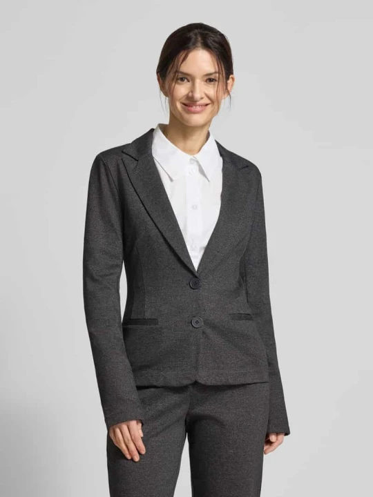 Zdjęcie produktu Marynarka w kroju slim fit z kołnierzem z klapami model 'CHARLIE' Guido Maria Kretschmer Antracytowy