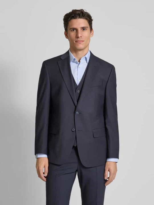 Zdjęcie produktu Marynarka z brustaszą model ‘Grant’ Pierre Cardin Ciemnoniebieski