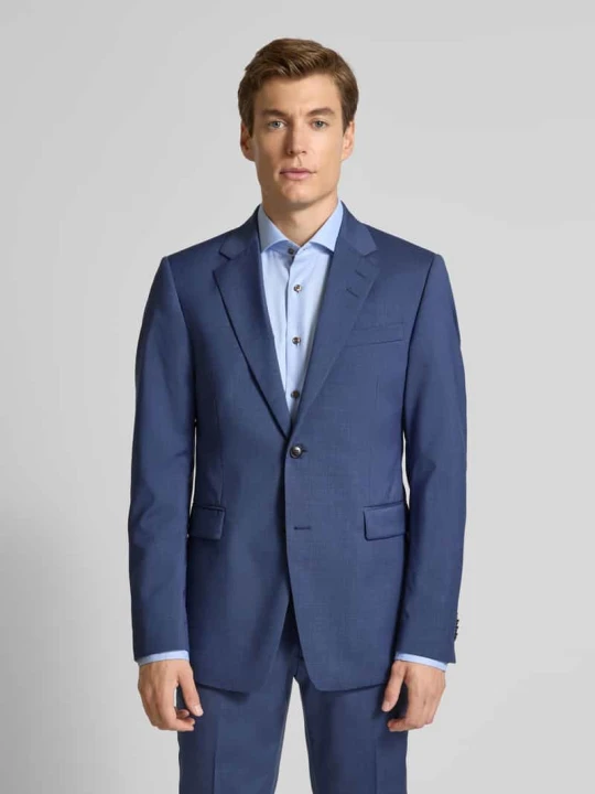 Zdjęcie produktu Marynarka z brustaszą model ‘Justin’ Tiger Of Sweden Królewski niebieski
