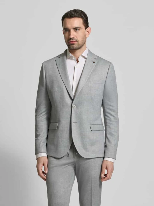 Zdjęcie produktu Marynarka z kieszeniami z patką model 'Nick' Zuitable Jasnoszary